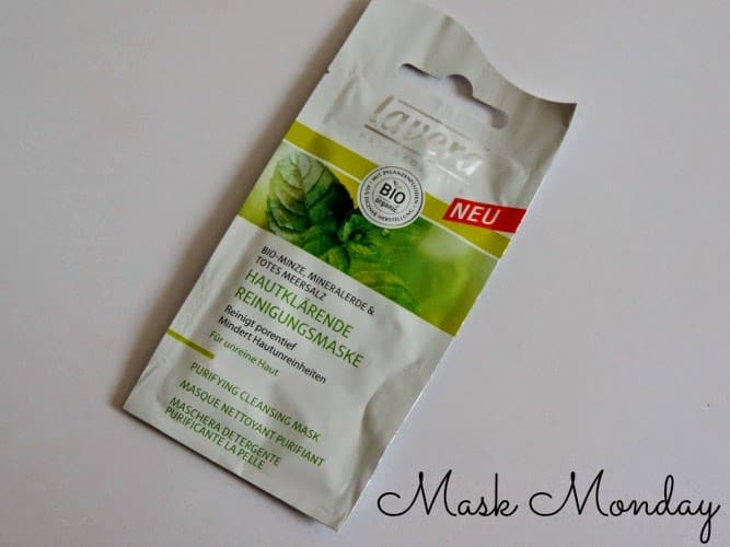 Mask Monday: Lavera Purifying Cleansing Mask Mint