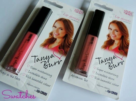 Swatches Tanya Burr Afternoon Tea & Picnic in the Parc