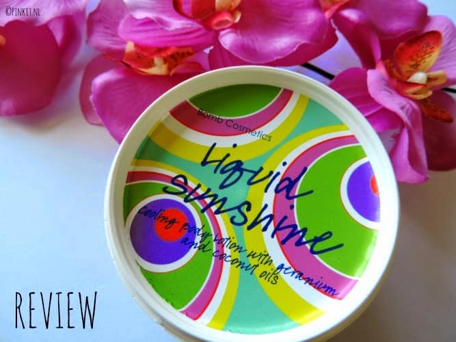 REVIEW: Bomb Cosmetics Liquid Sunshine Cooling Body Lotion