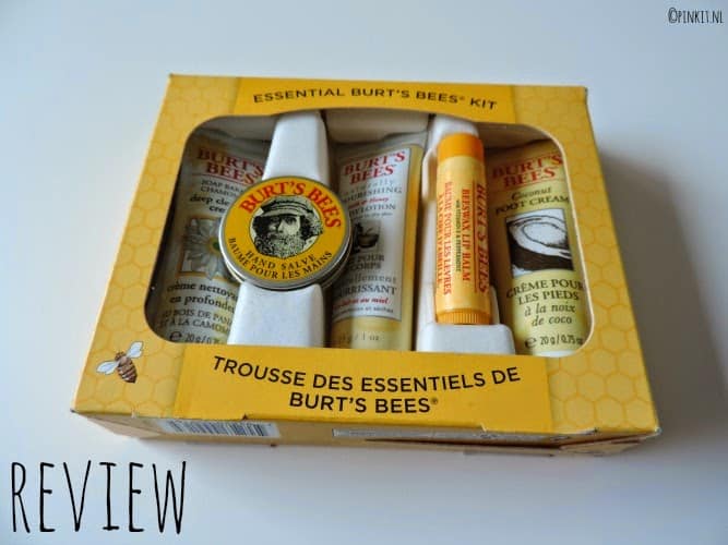 REVIEW: Burt’s Bees Basispakket voor Lichaamsverzorging