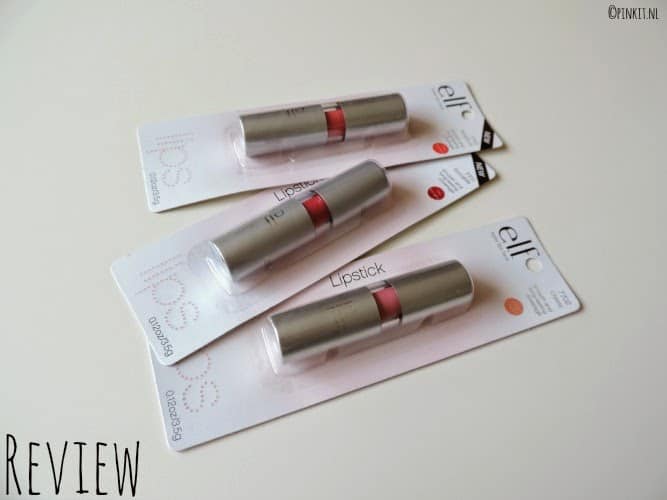 REVIEW: 3x ELF Lipstick Classy, Flirtatious & Sociable