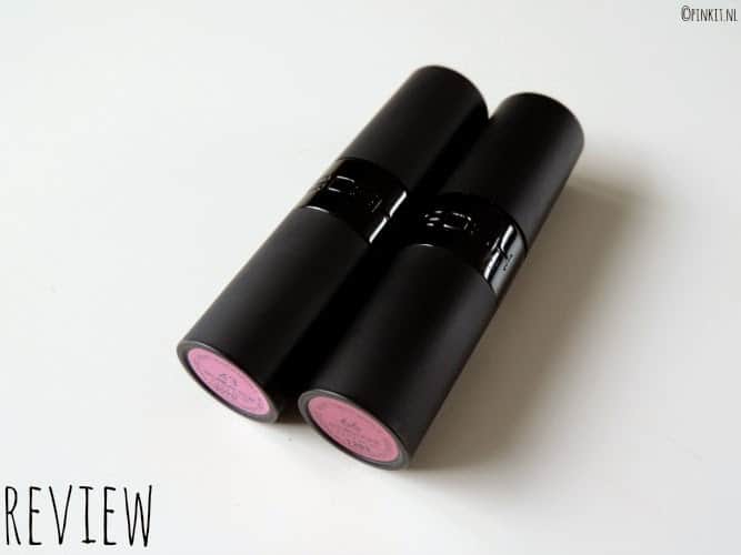 REVIEW: GOSH Velvet Touch Lipstick 43 Tropical Pink & 66 Bourgogne