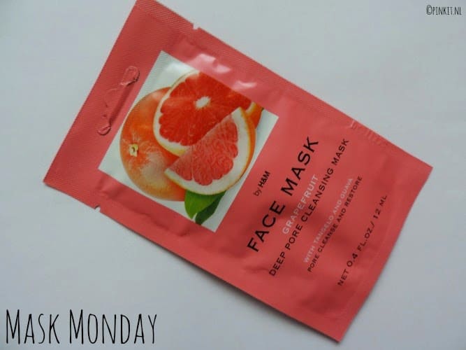 MASK MONDAY:  H&M Grapefruit Deep Pore Cleansing Face Mask