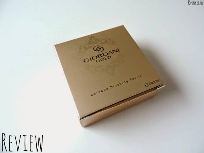REVIEW: Oriflame Giordani Gold Baroque Blushing Pearls