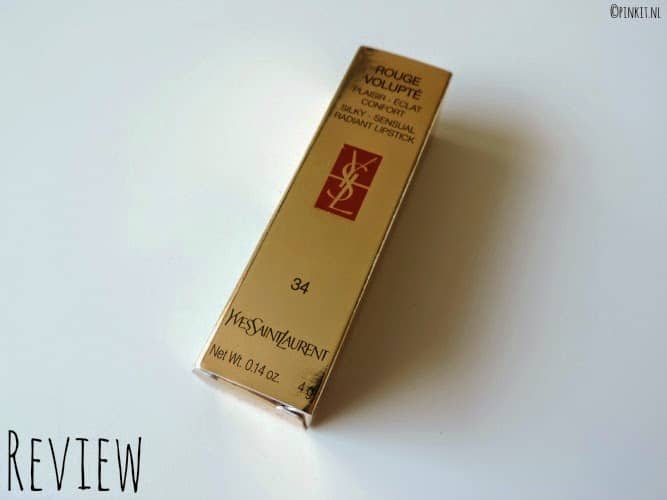REVIEW: Yves Saint Laurent Rouge Volupte lipstick 34 Rose Asarine