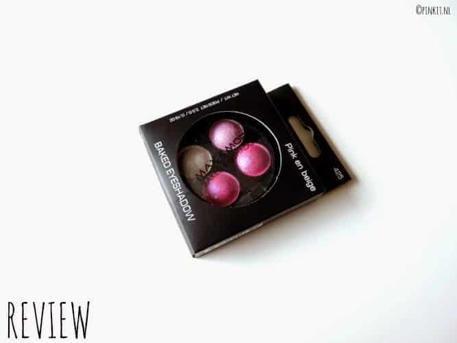 REVIEW: ACTION MAX & MORE BAKED EYESHADOW PINK EN BEIGE