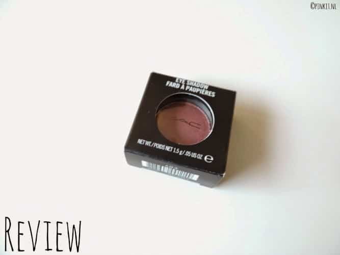 REVIEW: MAC EYESHADOW CRANBERRY
