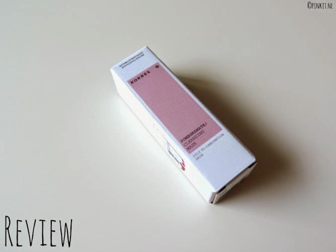 MASK MONDAY: KORRES POMEGRANATE CLEANSING MASK
