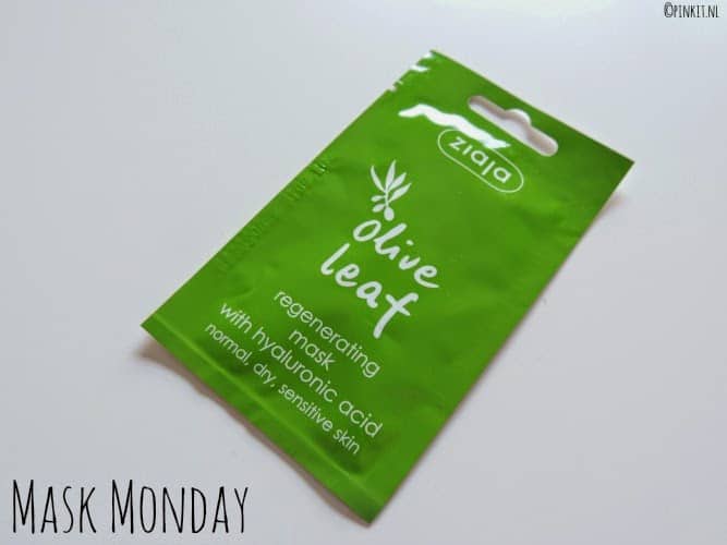 MASK MONDAY: ZIAJA OLIVE LEAF GEZICHTSMASKER