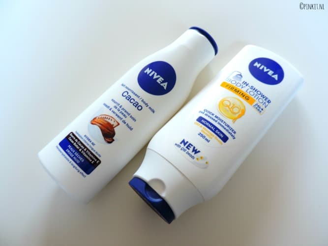 REVIEW: NIVEA ONDER DE DOUCHE BODY LOTION Q10 PLUS & BODY MILK CACAO