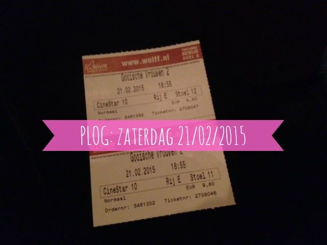 PLOG: ZATERDAG 21/02/2015