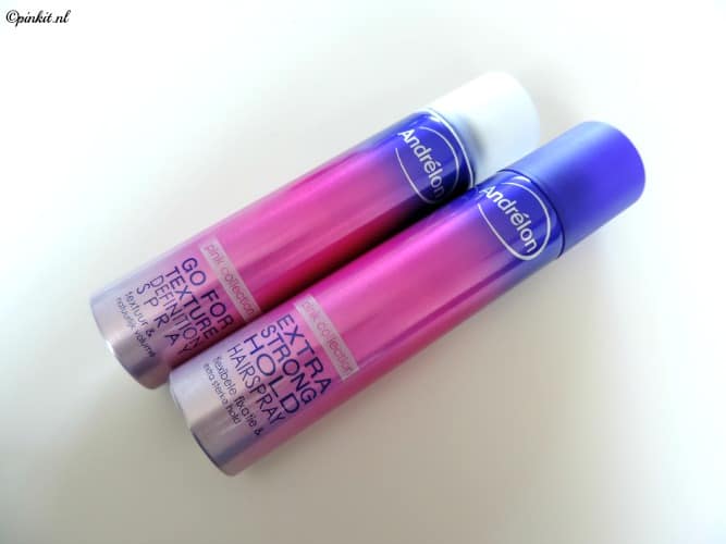 TWEE NIEUWE PRODUCTEN VAN DE ANDRÉLON PINK COLLECTION