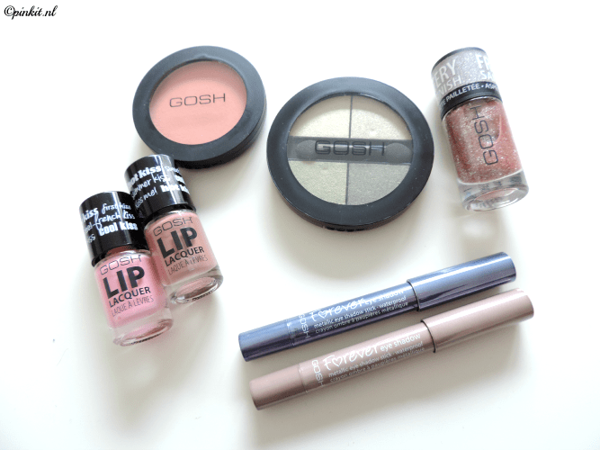 MINI REVIEWS + PASEN LOOK MET PRODUCTEN VAN GOSH