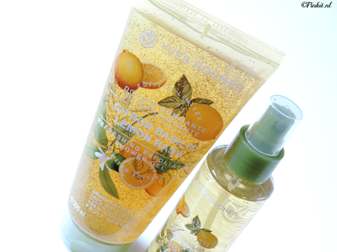 YVES ROCHER CITROEN BASILICUM BODY MIST & PEELENDE DOUCHEGEL