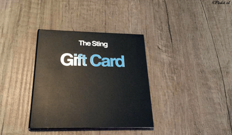 WIN | CADEAU KAART VAN THE STING