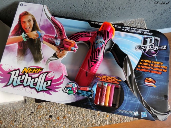 Samenwerken met hoogtepunt Belofte KIDS | NERF REBELLE STRONGHEART BOW + WIN - Pinkit.nl