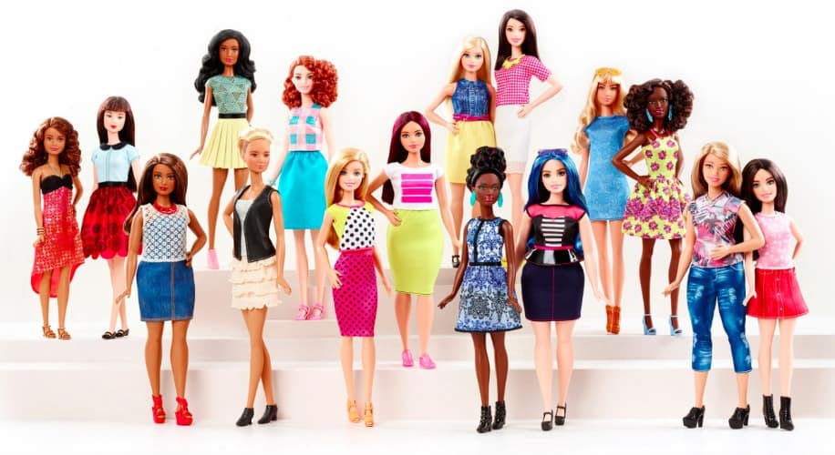 PERSBERICHT| BARBIE LANCEERT NIEUWE FASHIONISTAS COLLECTIE MET DRIE NIEUWE LICHAAMSVORMEN