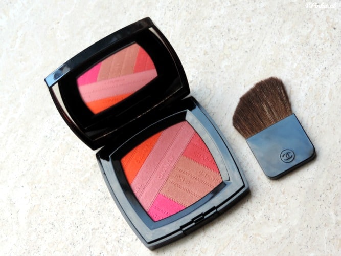 REVIEW| CHANEL L.A. SUNRISE SUNKISS RIBBON BLUSH & LIPSTICK 42 L’ÉCLATANTE