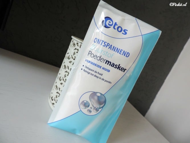 MASK MONDAY| ETOS ONTSPANNEND ZUURSTOF POEDERMASKER