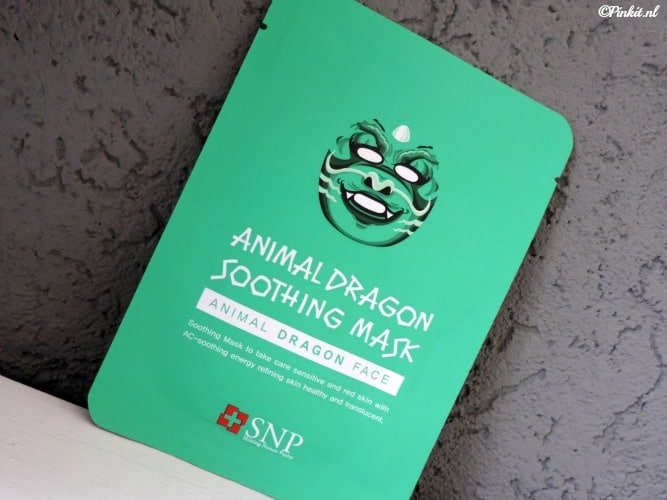 MASK MONDAY| SNP ANIMAL DRAGON SOOTHING MASK