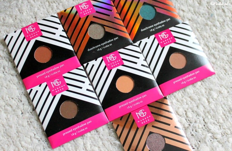 REVIEW| MAKEUP GEEK EYESHADOWS