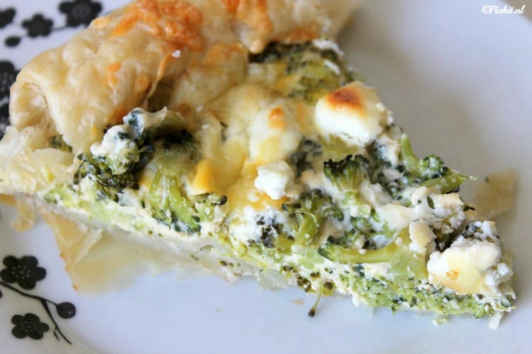 FOOD| QUICHE MET GEITENKAAS & BROCCOLI