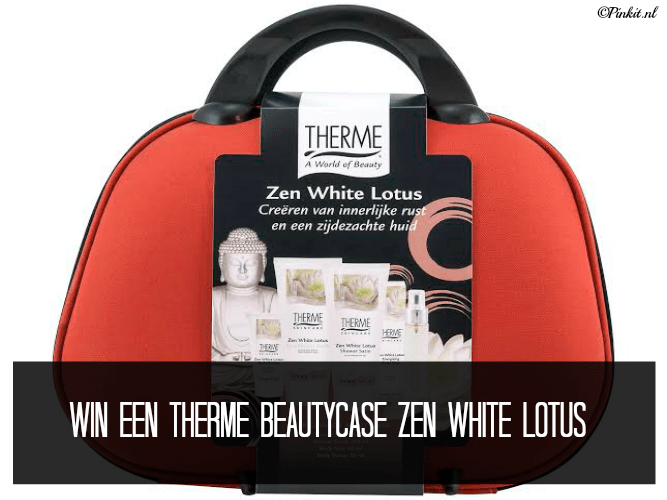 MOEDERDAG WIN #2| THERME BEAUTYCASE ZEN WHITE LOTUS