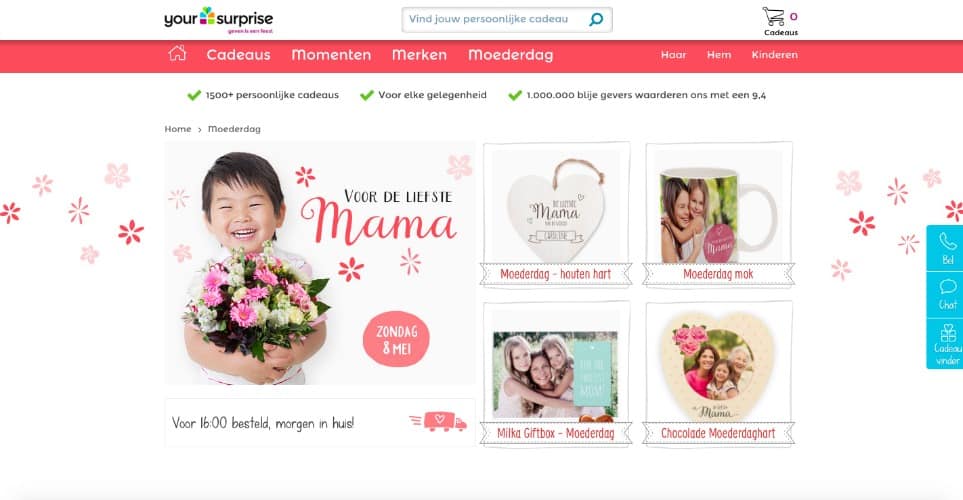 WIN | YOURSURPRISE 3 X €20 SHOPTEGOED