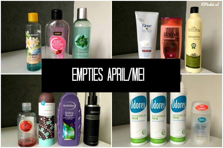 BEAUTY| EMPTIES APRIL/MEI