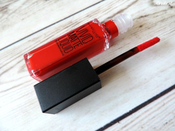 BEAUTY| MAYBELLINE VIVID MATTE LIQUID 35 REBEL RED