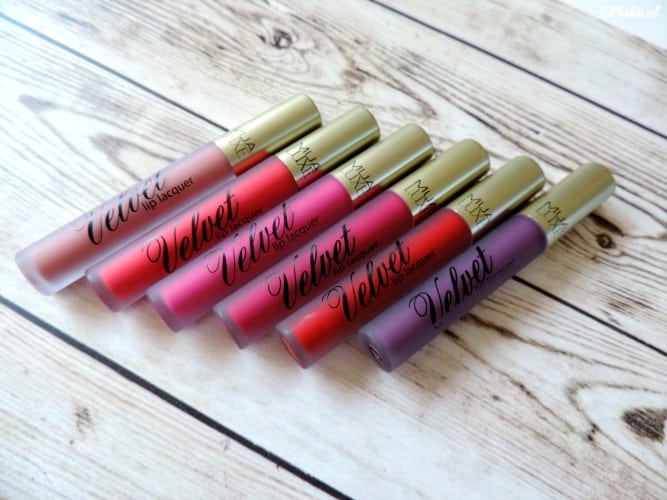 BEAUTY| MUA LUXE VELVET LIP LACQUERS IN 6 NIEUWE KLEUREN