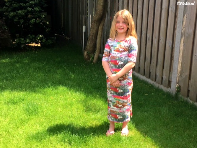 KIDS FASHION | MAXI JURK HORSES VAN NINIE.NL