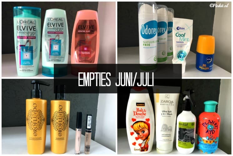 BEAUTY | EMPTIES JUNI/JULI
