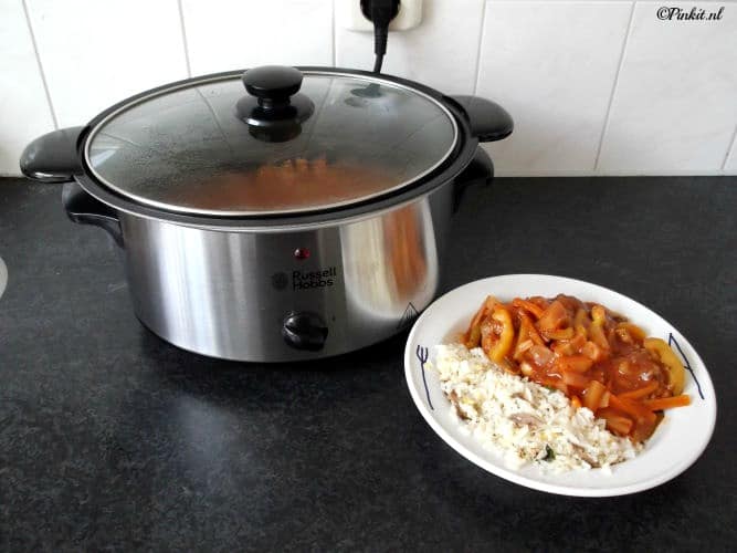 SLOWCOOKER RECEPT | GEHAKT BALLETJES IN ZOETZURE SAUS