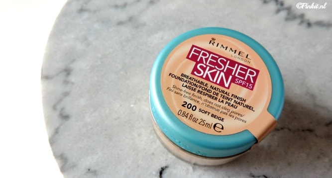 BEAUTY | RIMMEL FRESHER SKIN FOUNDATION SPF 15