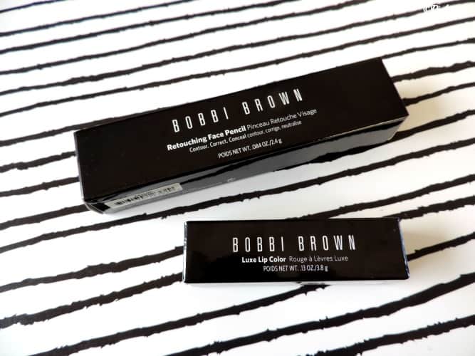 BOBBI BROWN LUXE LIP COLOR & RETOUCHING FACE PENCIL