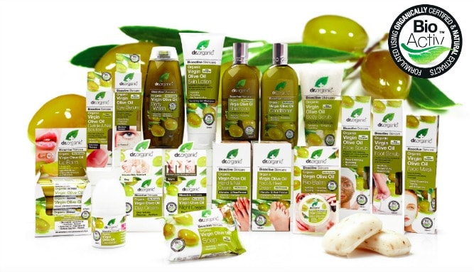 BEAUTY | DR. ORGANIC VIRGIN OLIVE OIL LIJN