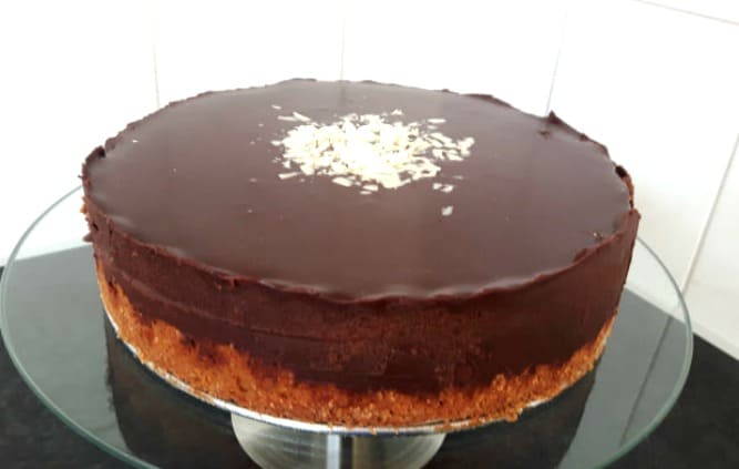 FOOD | CHEESECAKE MET CHOCOLADE GANACHE