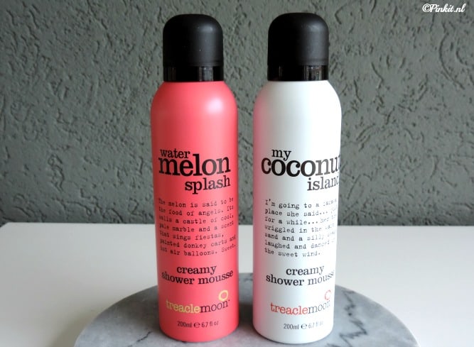 NIEUW | TREACLEMOON DOUCHE FOAMS MY COCONUT ISLAND & WATER MELON SPLASH