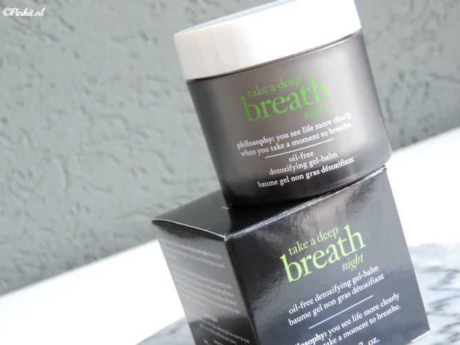 SKINCARE | PHILOSOPHY TAKE A DEEP BREATH NIGHT