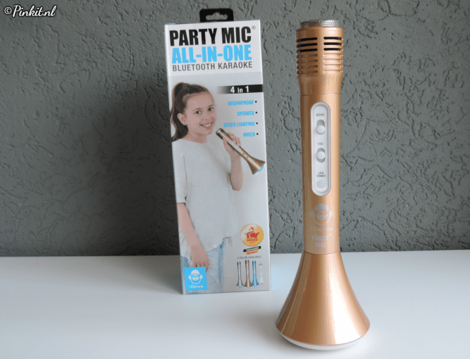 Corporation Overleg Het KIDS | IDANCE PARTY MIC PM 10 GOLD + WIN - Pinkit.nl