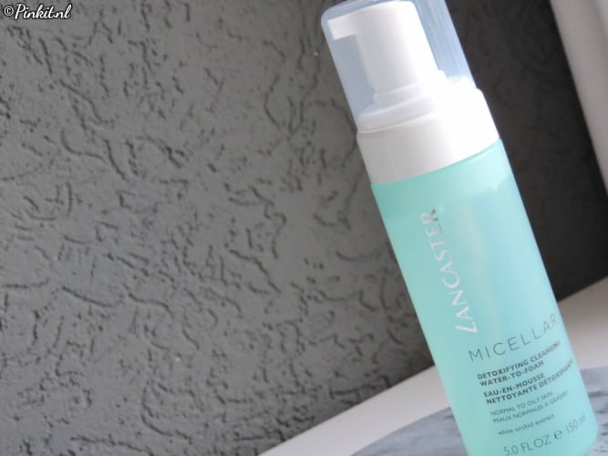 SKINCARE | LANCASTER MICELLAR DETOXIFYING CLEANSING WATER- TO-FOAM