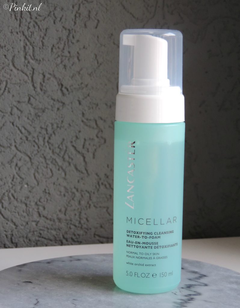 Micellar Detoxifying Cleansing Water- to-foam 