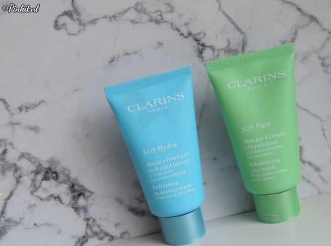 MASK MONDAY | CLARINS SOS HYDRA & SOS PURE