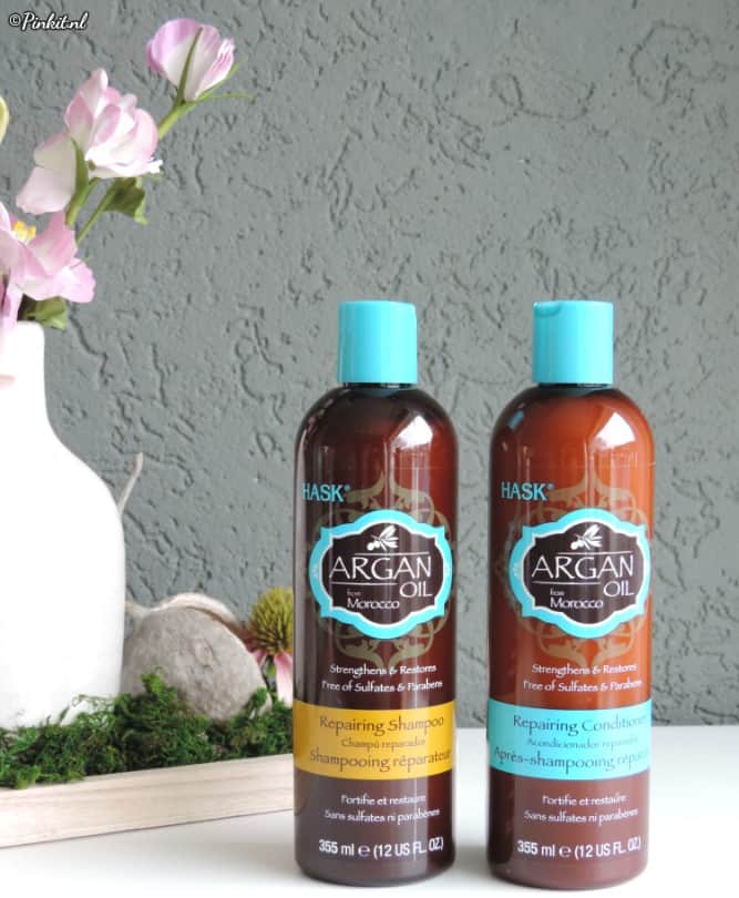 Hask Repairing Shampoo en Conditioner