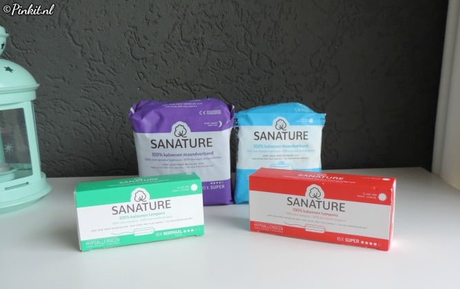 Sanature tampons en maandverband