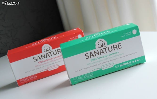 Sanature tampons en maandverband