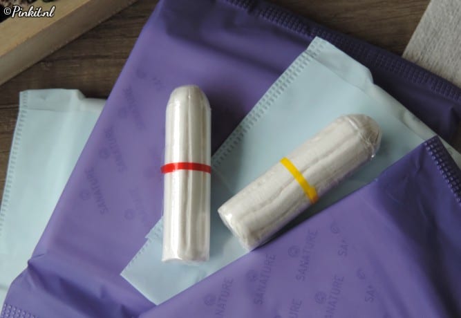 Sanature tampons en maandverband