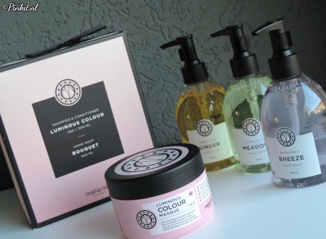 MARIA NILA LUMINOUS COLOUR HAIRCARE & HANDSOAP