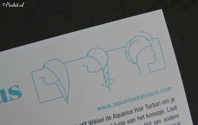 Aquarius Haircare Turban Dark Grey